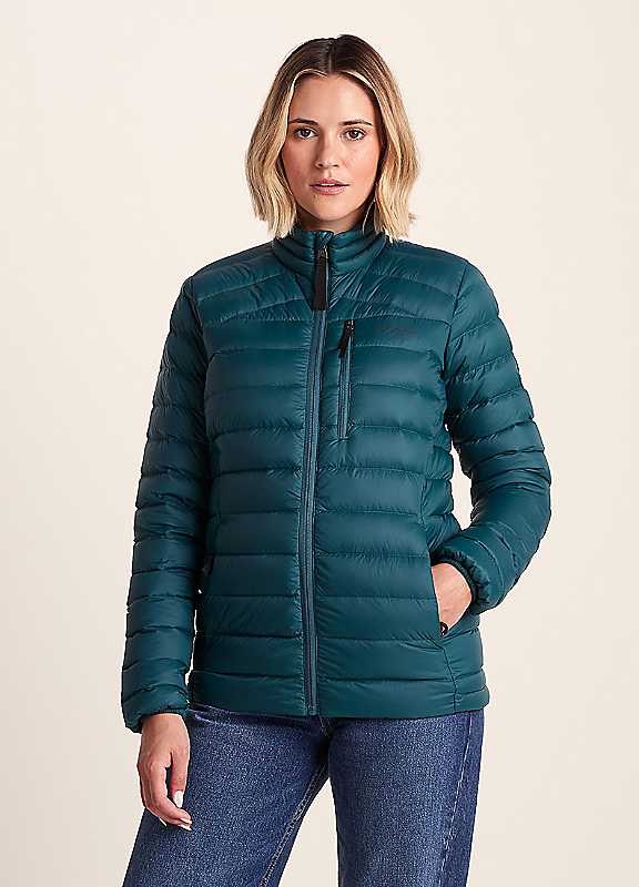 Tog24 Women's Green 'North' Rds Certified Down Jacket In Size 16 - Image 3