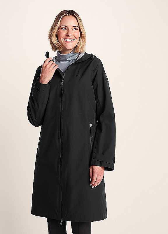 Tog24 Women's Black 'Nova' Performance Waterproof Jacket In | Size: 10 - Image 2