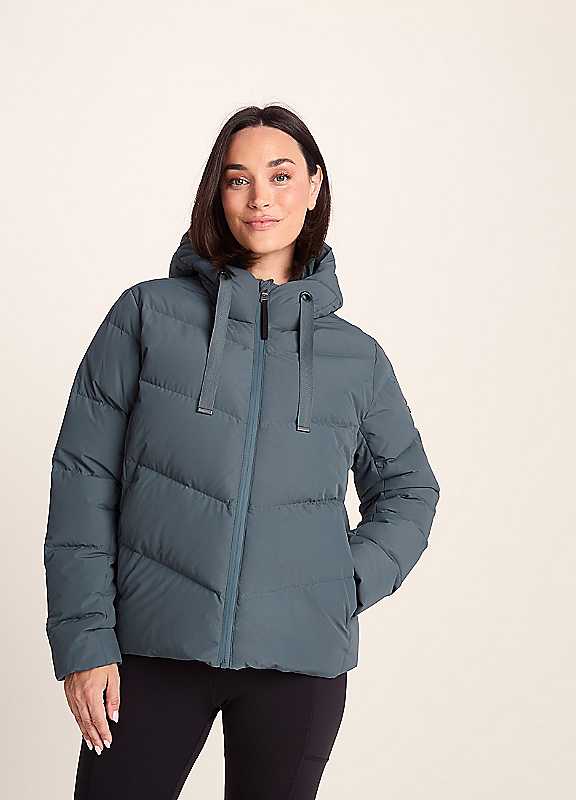 Tog24 Women's Graphite Raleigh Luxe Short Rds Down Jacket