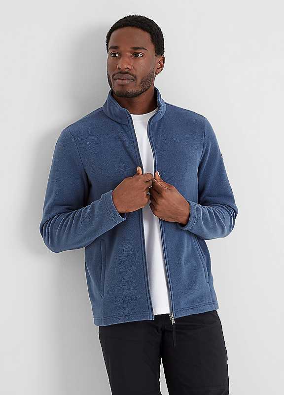 Tog24 Men's Blue Stone Revive Fleece Jacket Large