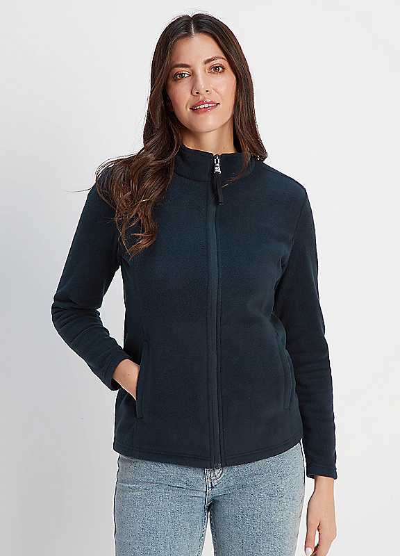 Tog24 Women's Dark Indigo Revive Fleece Jacket Size 16