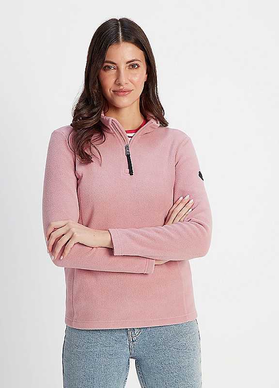 Tog24 Women's Pink Revive Fleece Jacket Size 16