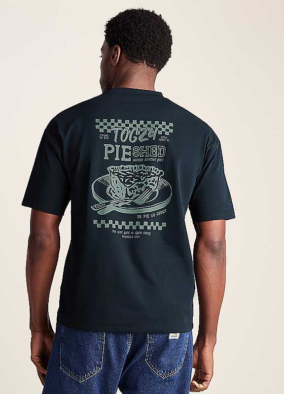 Tog24 Men's Blue Shed T-Shirt