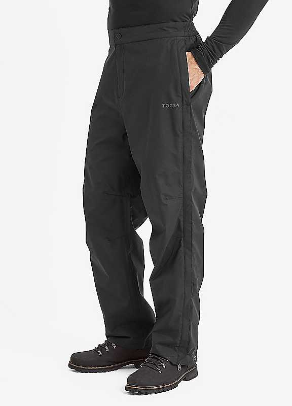 Tog 24 Men's Black Wigton Waterproof Short Trousers - Image 3