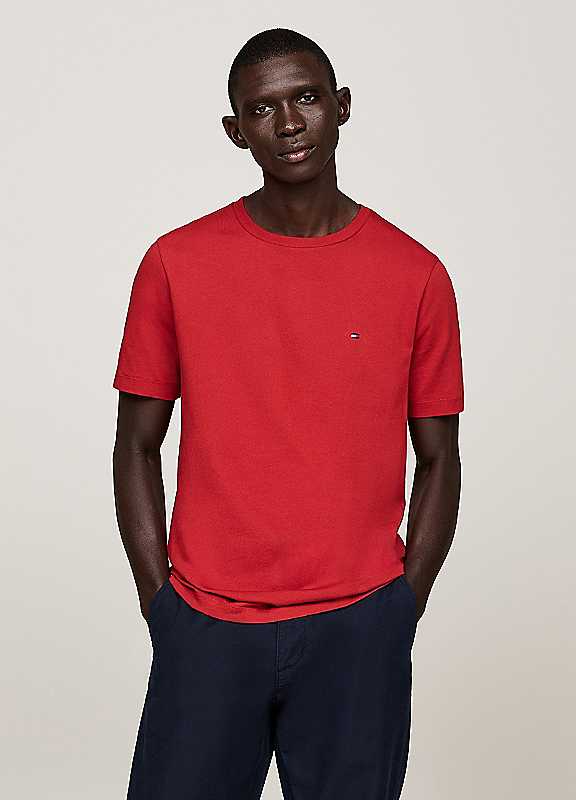 Tommy Hilfiger Red Basic Round Neck Tshirt Xxl