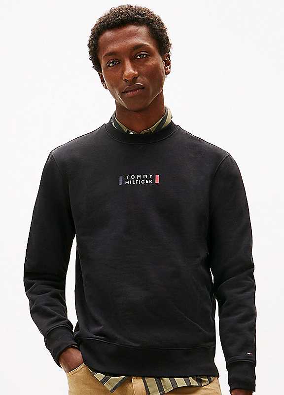 Tommy Hilfiger Men's Brand Love Sweatshirt Mw0mw41428 Pullover Sweatshirt (pack of 1) - Image 2