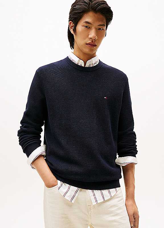 Tommy Hilfiger Men's Desert Sky Crew Neck Jumper - Image 12