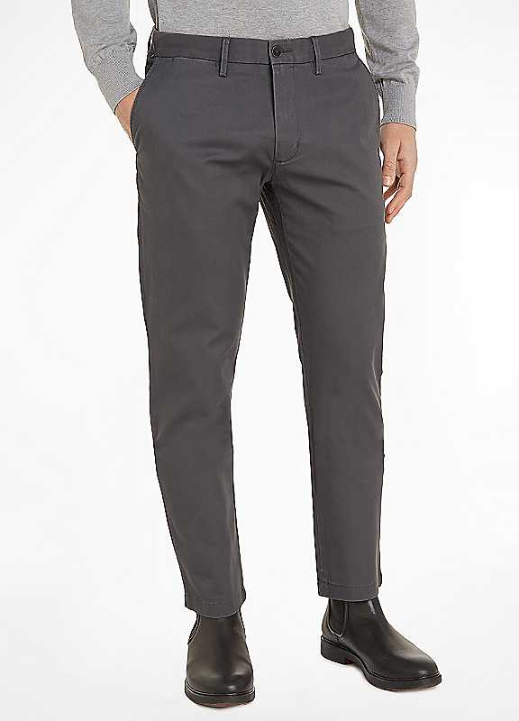 Tommy Hilfiger Men's Grey Denton 1985 Pima Chinos - Image 3