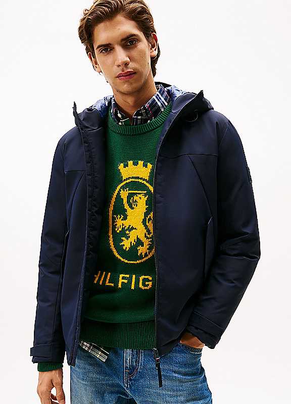 Tommy Hilfiger Men's Tech Hooded Short Padded Jacket Mw0mw41363 Other Jackets (pack of 1) - Image 3