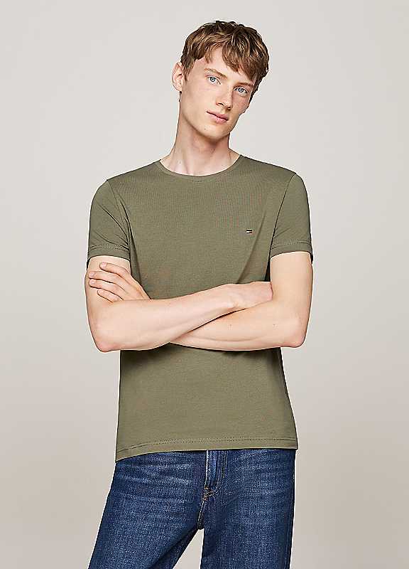 Tommy Hilfiger Green Short Sleeve Stretch Tshirt
