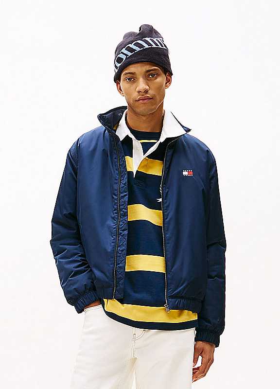 Tommy Jeans Men's Padded Harrington Jacket - Dark Night Navy - L - Image 2