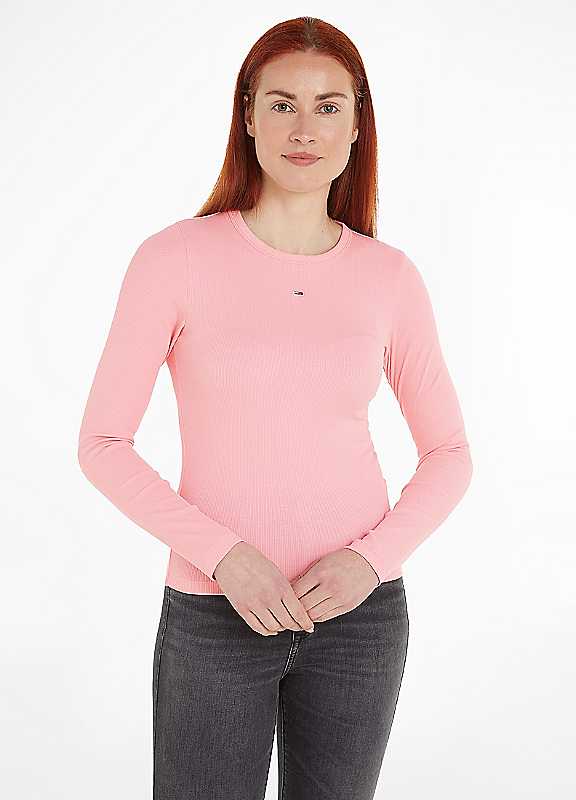 Tommy Jeans Rose Long Sleeve Shirt Extra Large