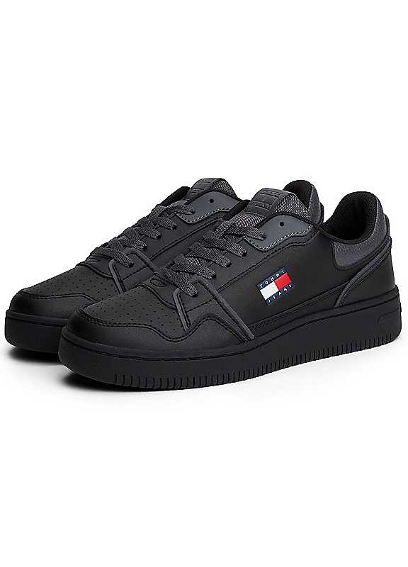 Tommy Hilfiger Black Polyurethane Women Sneaker - Female - Sneakers - Black - 6 Uk - Shoes - Image 3