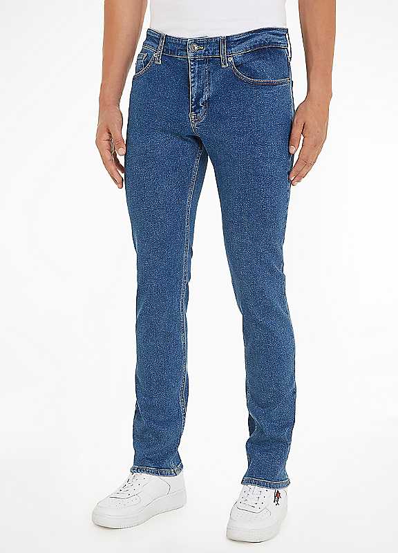 Tommy Jeans Blue Scanton Slim Fit Jeans Small