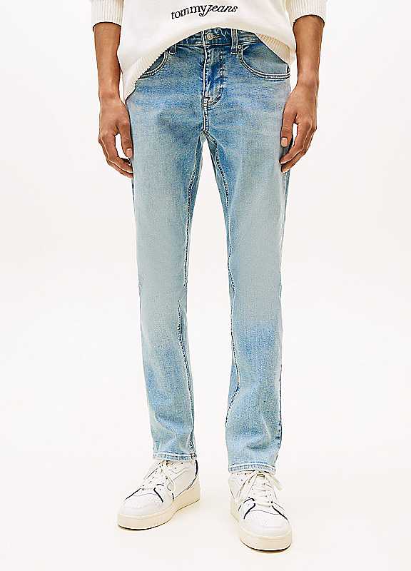 Tommy Jeans Denim Light Slim-Fit Jeans