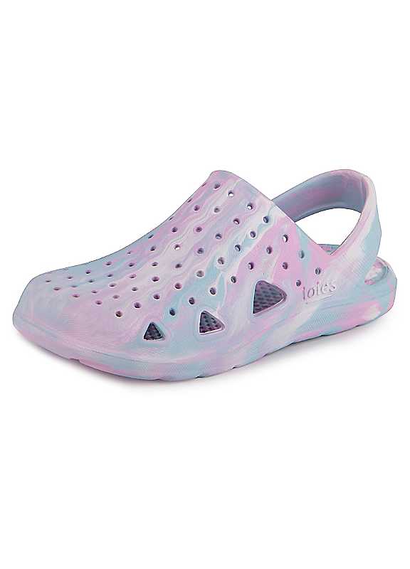 Totes Lilac Solbounce Clogs Size 9-10 Toddler