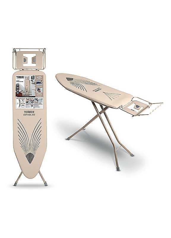 Tower Large Ironing Board Ceraglide Plus Latte - Image 10