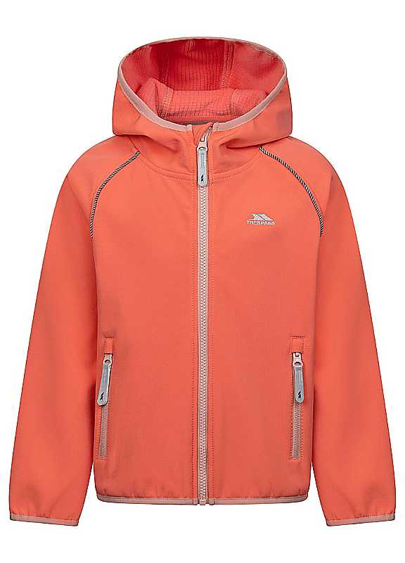 Trespass Orange Belmoon Soft Shell Jacket