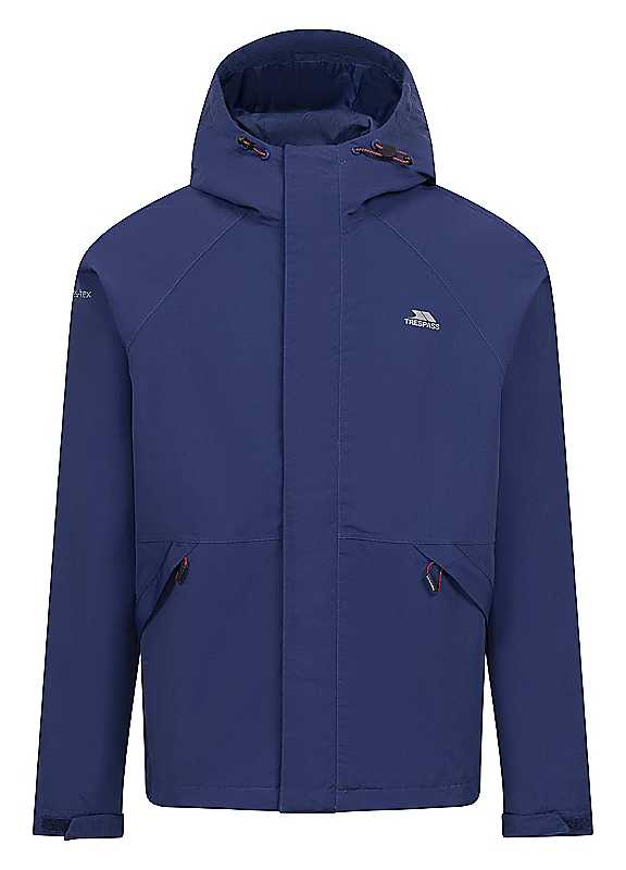 Trespass Men's Blue Bayhead Waterproof Jacket - L - 100% Mixed - Image 4