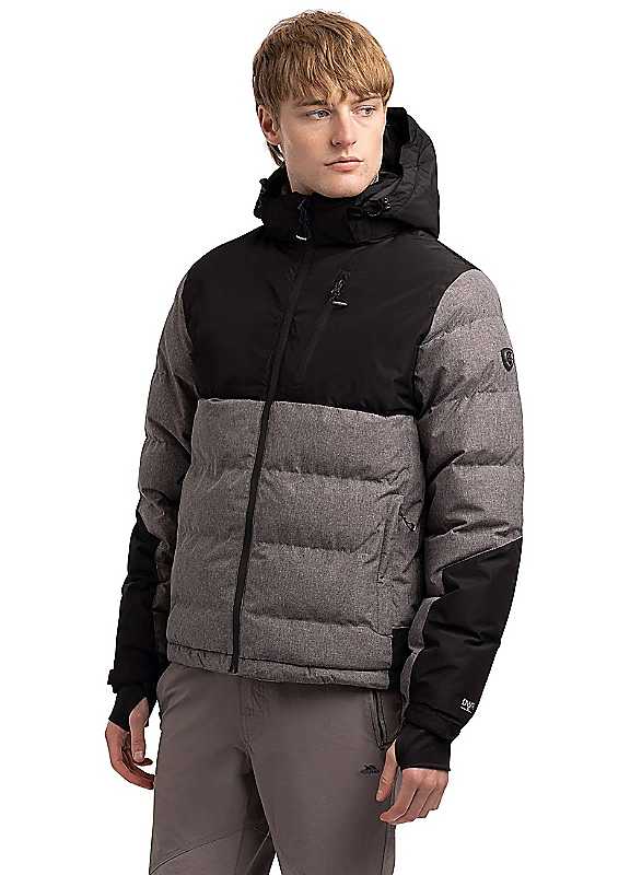 Trespass Men's Grey Delabole Padded Jacket In | : Extra Large - Image 3