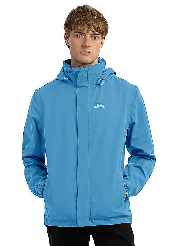 Trespass Men's Blue Farndish Jacket - Bondi - L - Bondi - 100% Shell - Image 4