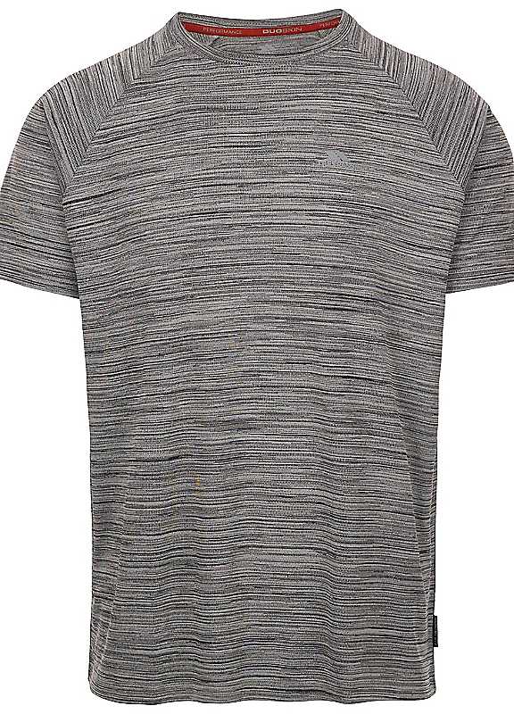 Trespass Men's Grey Leecana Tp75 T-Shirt