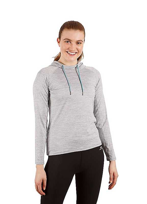 Trespass Women's Grey Hattie Active Hoodie