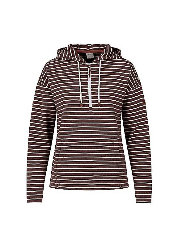 Trespass Women's Softly Hoodie - Chestnut - Chestnut - Xxl - 88% Polyester/12% Elastane - Image 3