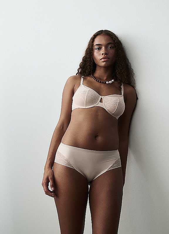 Triumph Comfort Contour High Waist Briefs Women's Nude Extra Large - La Redoute - Image 3