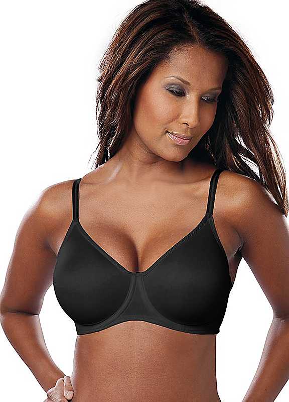 Triumph Black Underwired Minimiser Bra Urban Minimiser W2 34D