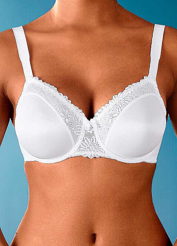 Triumph White Underwired Minimiser Bra 34D