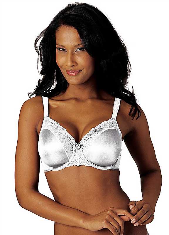 Triumph White Underwired Minimiser Bra 42C