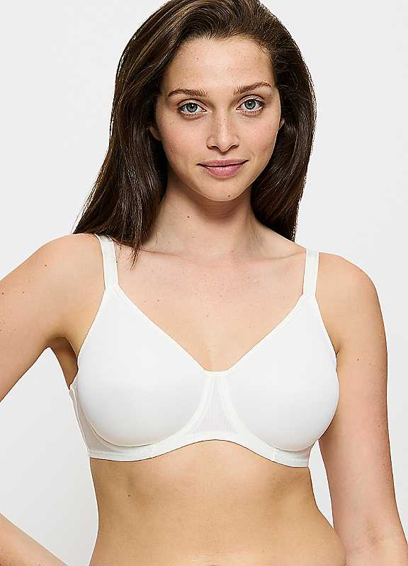 Triumph Vanilla Urban Minimiser Underwired Bra 42E