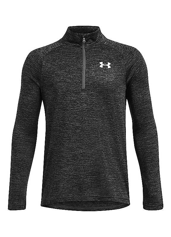 Under Armour Boys Tech™ 2.0 ½ Zip Juniors - Castlerck/Black - 7-8 (S) - Image 5