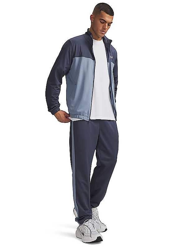 Under Armour - Men - Rival Knit Tracksuit - M - Grey - Image 3