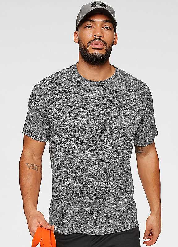 Under Armour Men's Black Tech™ 2.0 Short Sleeve / L - Image 3