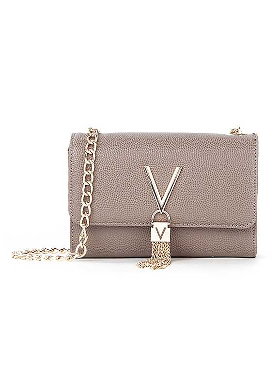 Valentino Women's Grey Divina Pochette Purse - Image 6