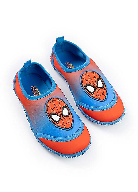 Marvel (9 Uk Child) Spiderman Aqua Shoes (Boys Red) - Image 3