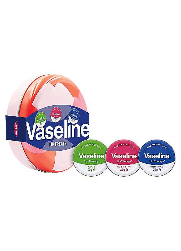 Vaseline Women's Multicolor Lip Iconic Tin Collection - Gift Set - 3 X 20G | Size: 1 Pack - Image 15