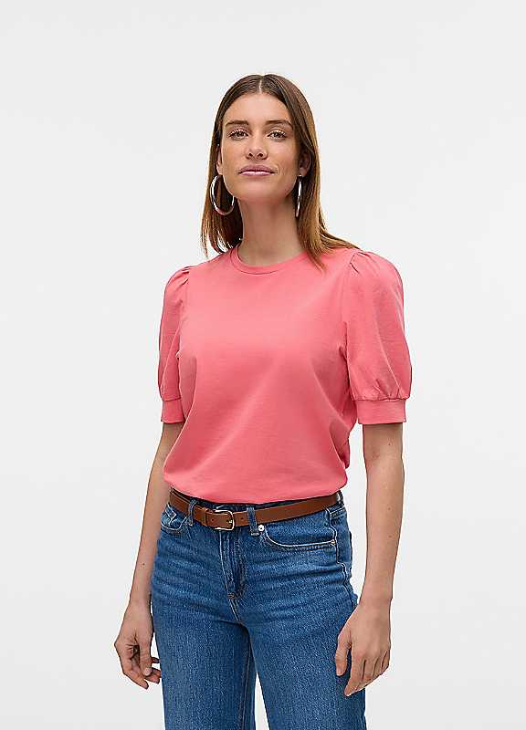 Vero Moda Pink Kerry Tshirt Large