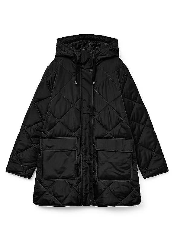 Vero Moda Black Mille Tessa Coat