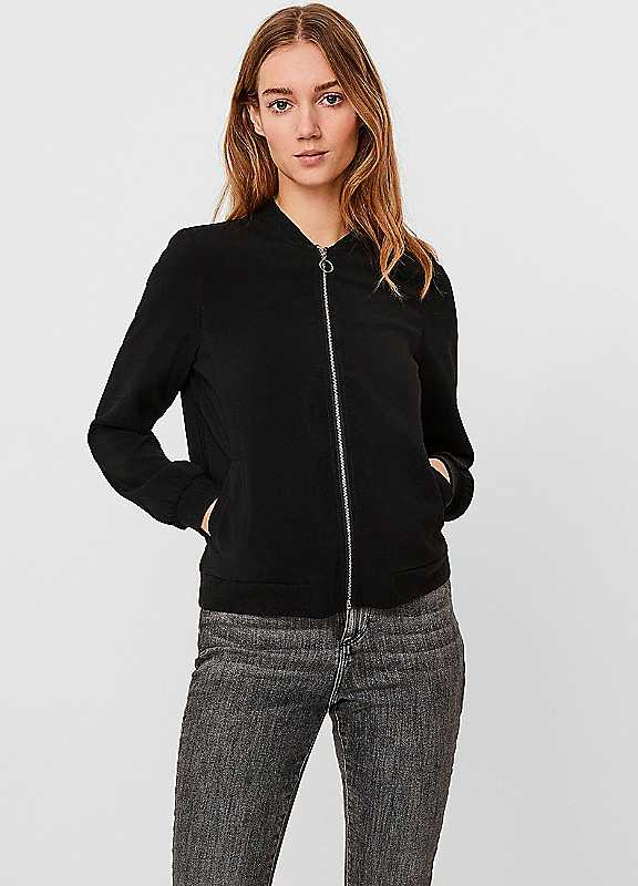 VERO MODA Women's Vmcoco L/S Bomber Ga Noos Jacket (pack of 1) - Image 2