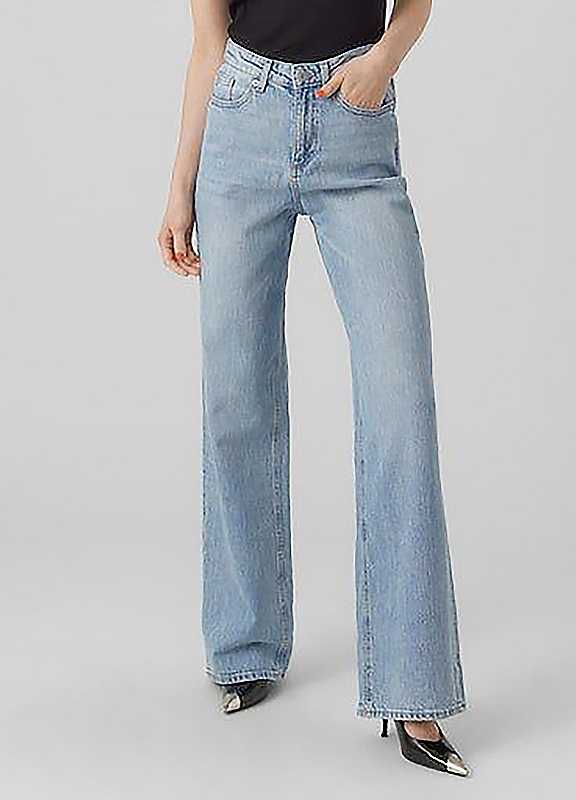 Vero Moda Light Blue Straight Leg Jeans 27R/Regular