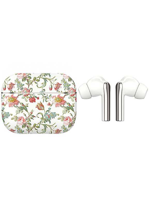 Vq Skylark Wireless Bluetooth Earbuds, Patterned,Silver/Grey - Image 2