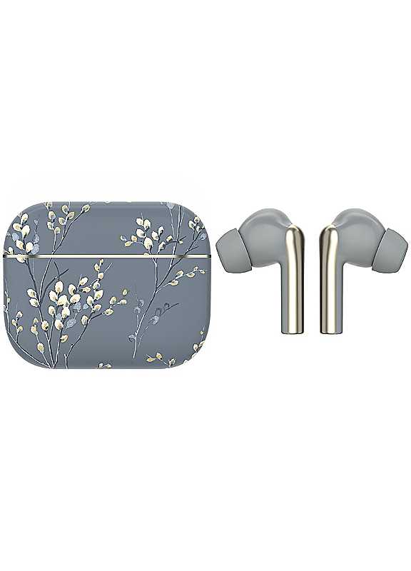 B&Q - Willow Grey 'skylark' True Wireless Earbuds With Hd Microphone And Charging Case - Image 2