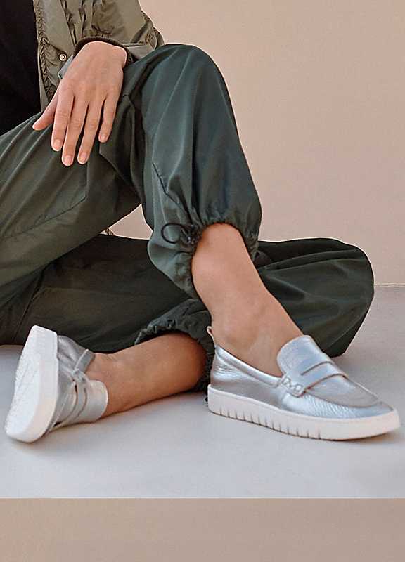 Vionic Silver Uptown Regular Fit Arch Support Loafers