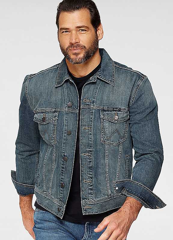 Wrangler Men's Classic Denim Jacket Medium - Image 2
