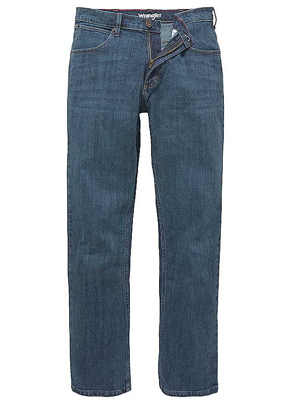 Wrangler Authentic Blue Straight Cut Jeans Large