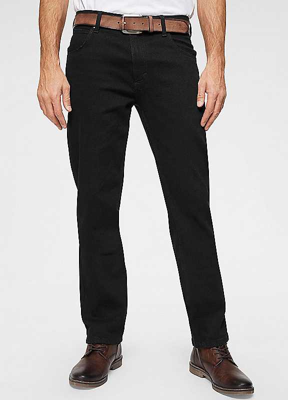 Wrangler Black Straight Cut Jeans 31R