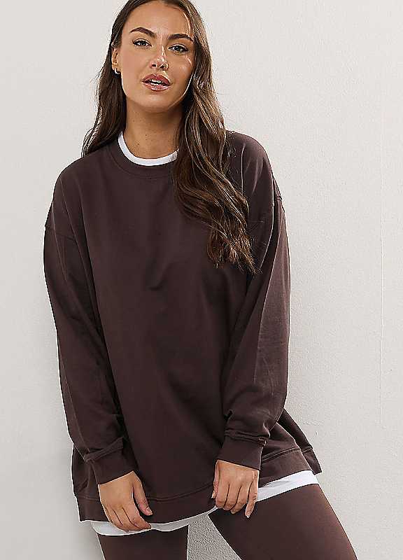 Yours Women's Chocolate 2-In-1 Jumper In Size 20 - Image 6